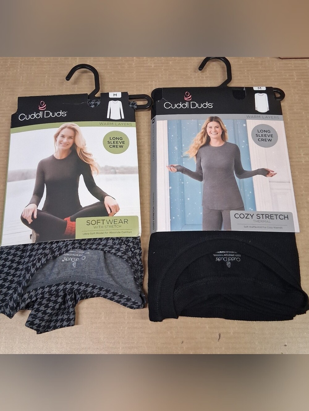 Bundle Of 2 Long Sleeve Crew Neck Softwear M